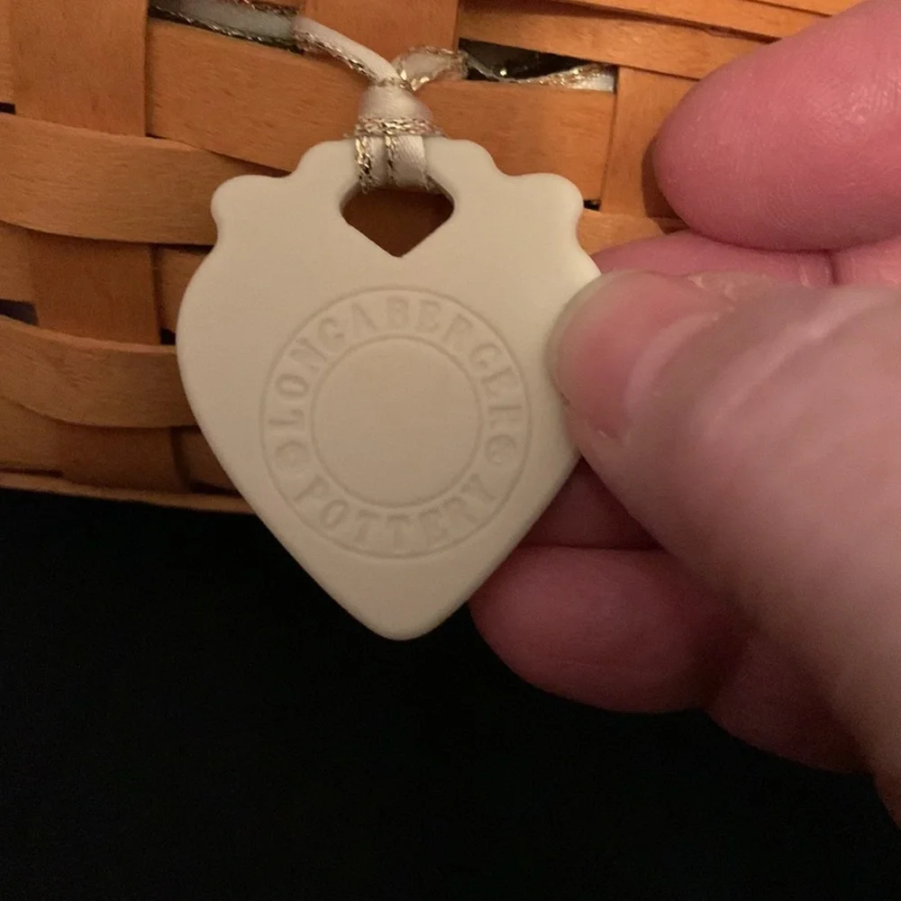 Longaberger 1999 Horizon Of Hope Cancer Basket. 5th In The Series.